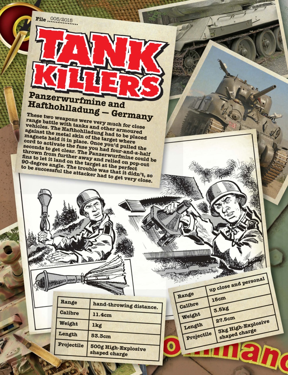 Commando Preview Pages