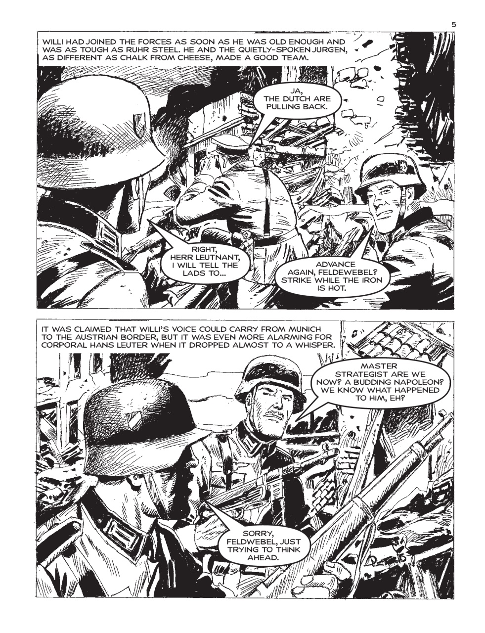 Commando Preview Pages