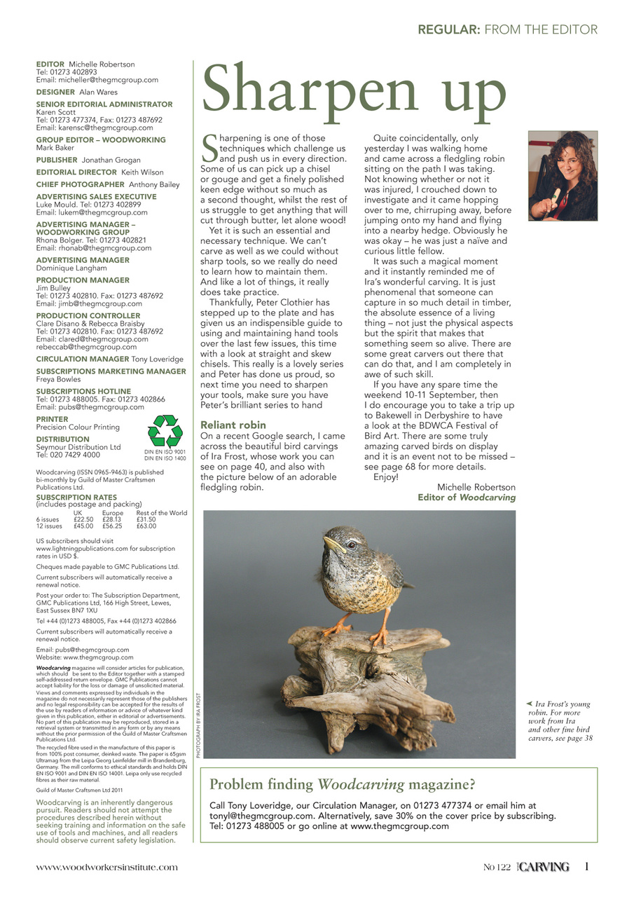 Woodcarving Preview Pages