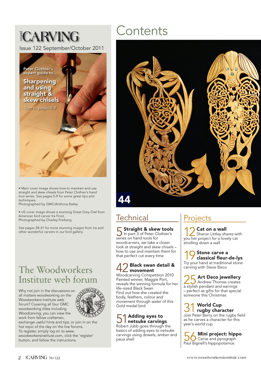 Woodcarving Preview Pages