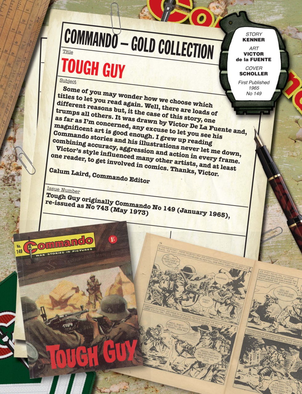 Commando Preview Pages