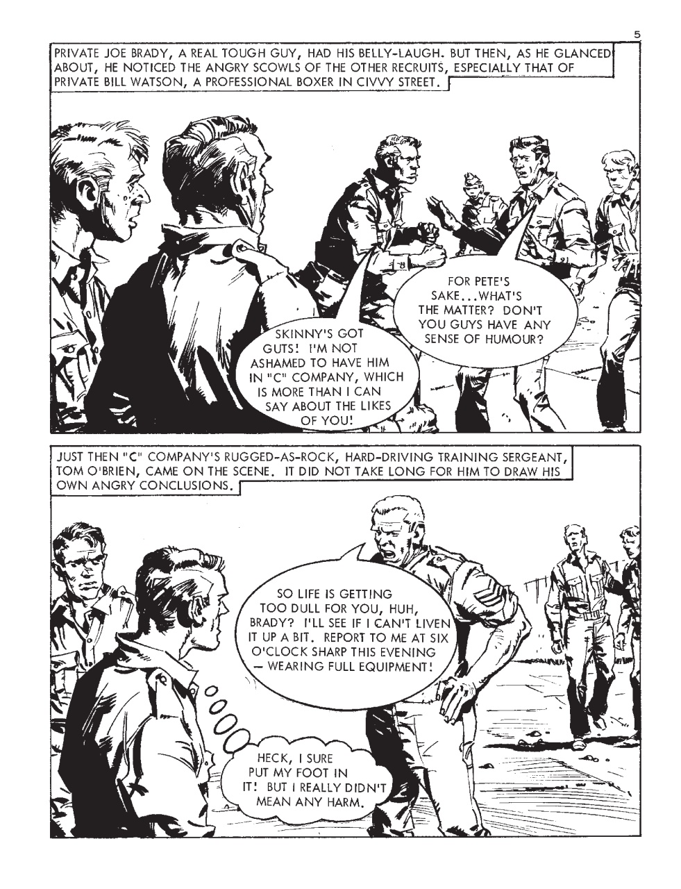Commando Preview Pages