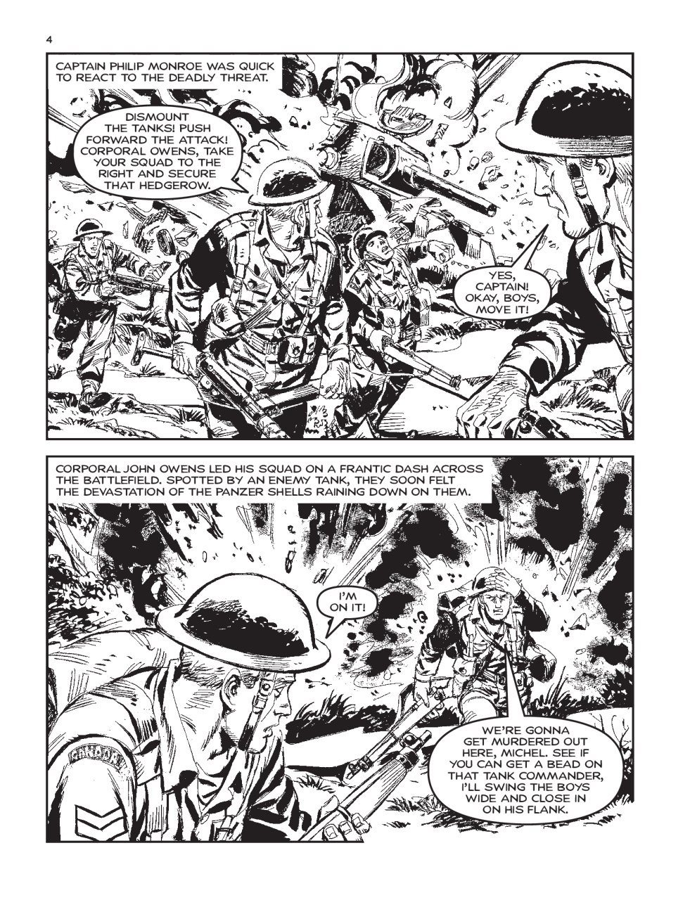 Commando Preview Pages
