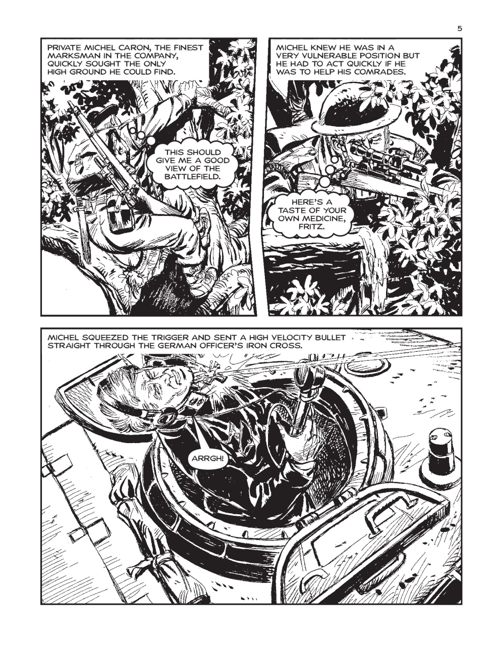 Commando Preview Pages