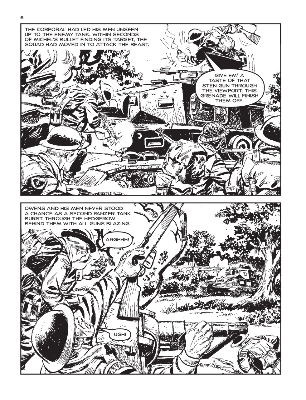 Commando Preview Pages