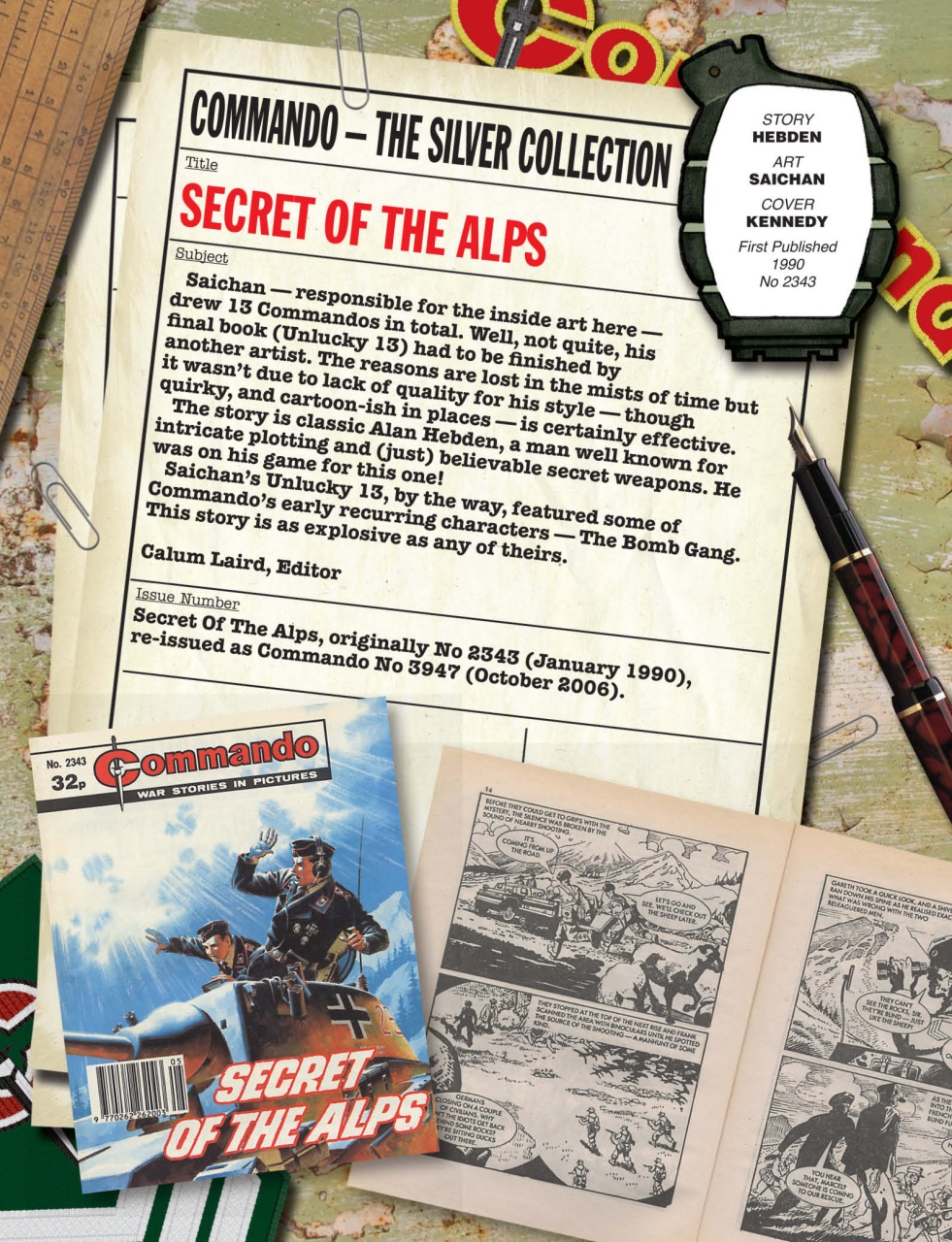 Commando Preview Pages