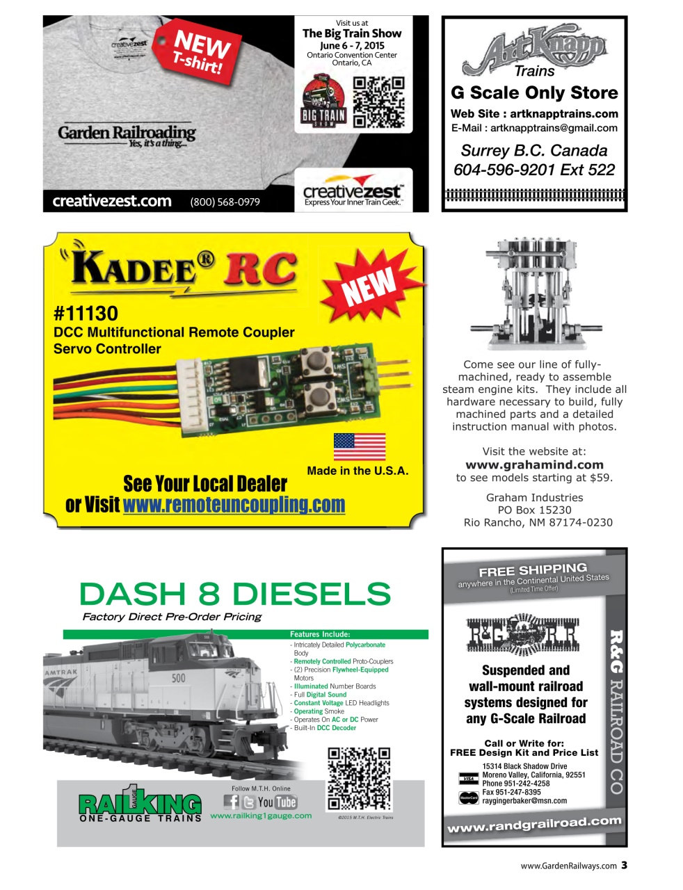 Garden Railways Preview Pages