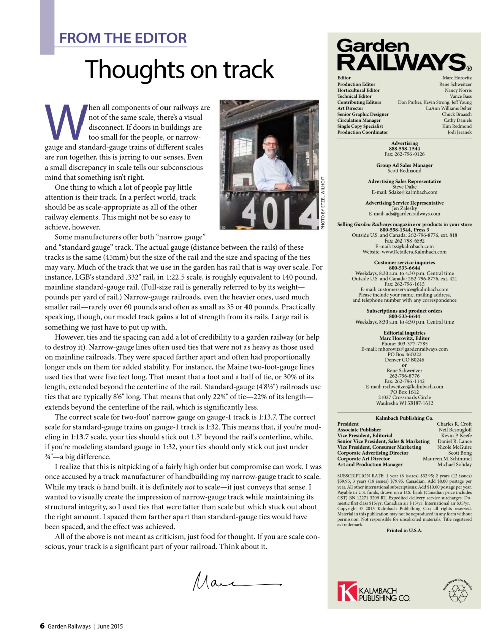 Garden Railways Preview Pages