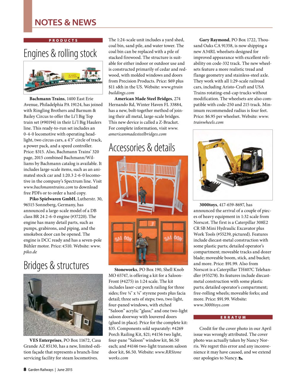 Garden Railways Preview Pages