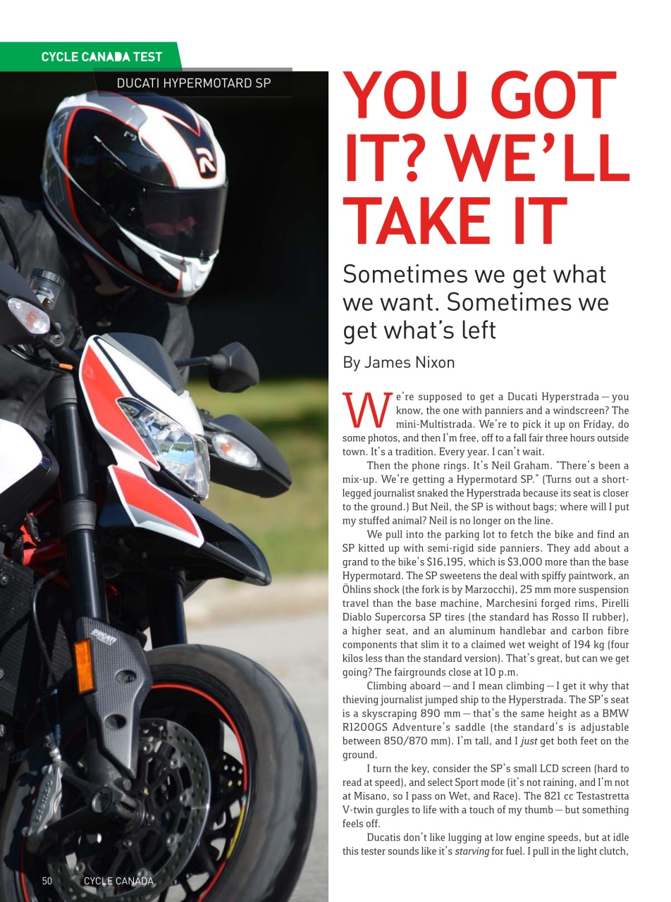 Cycle Canada Preview Pages