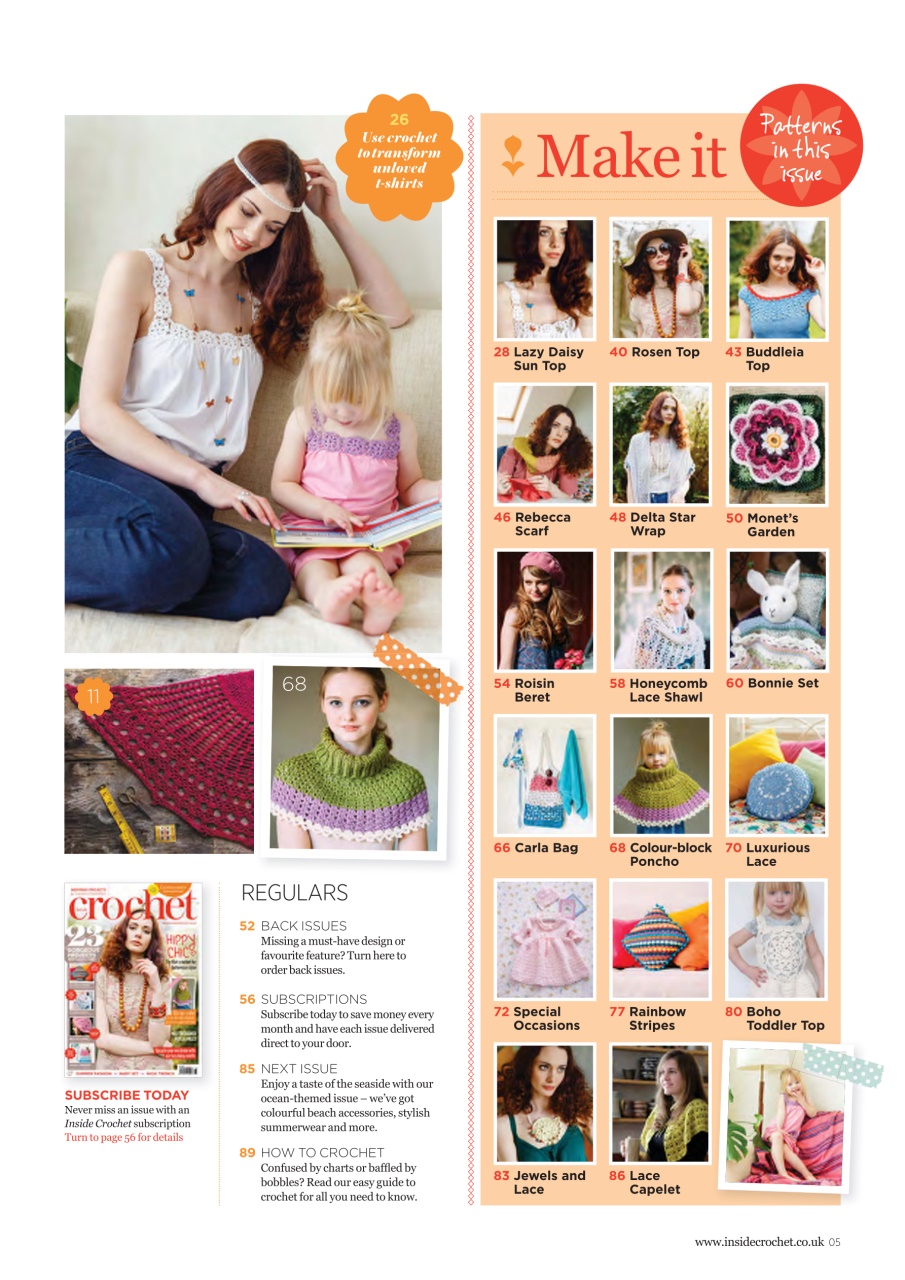 Inside Crochet Preview Pages