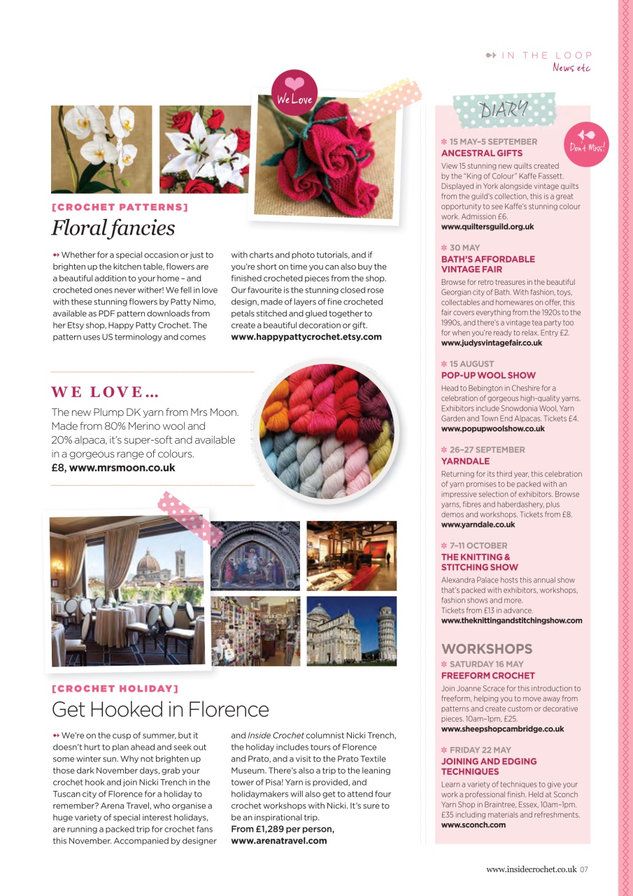 Inside Crochet Preview Pages