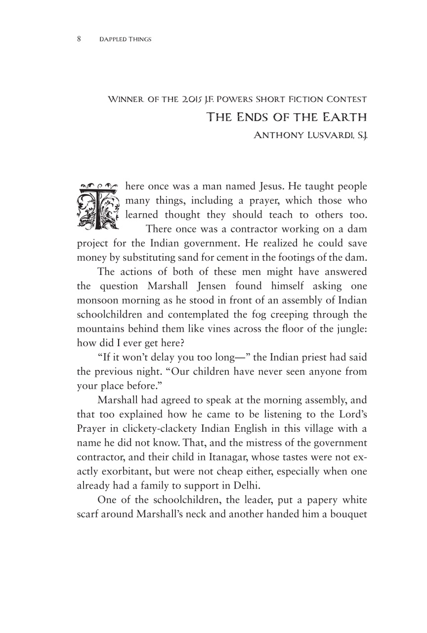 Dappled Things Preview Pages