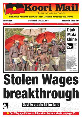 Koori Mail issue 599