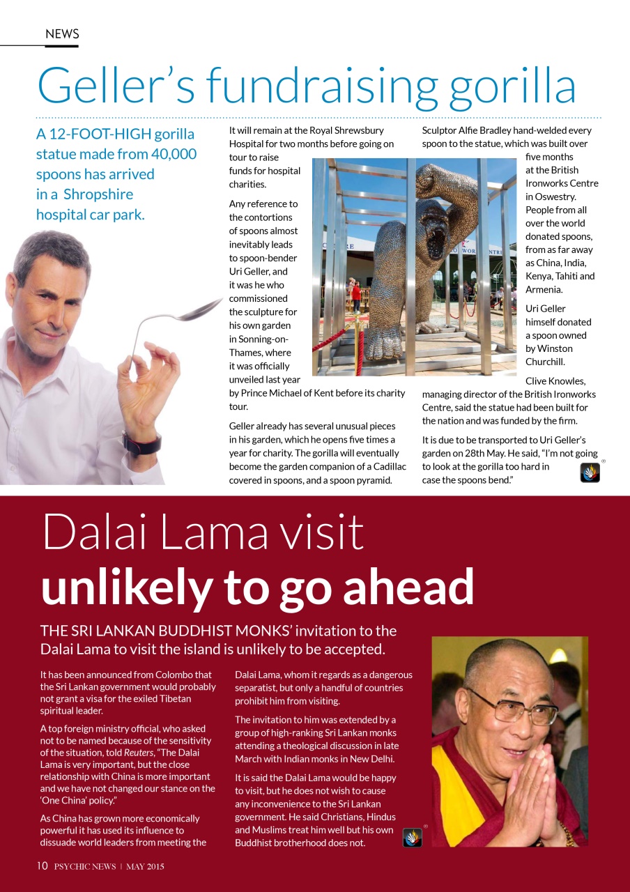 Psychic News Preview Pages