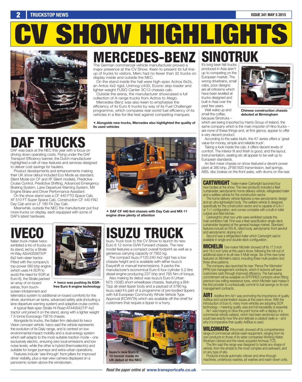 Truckstop News Preview Pages
