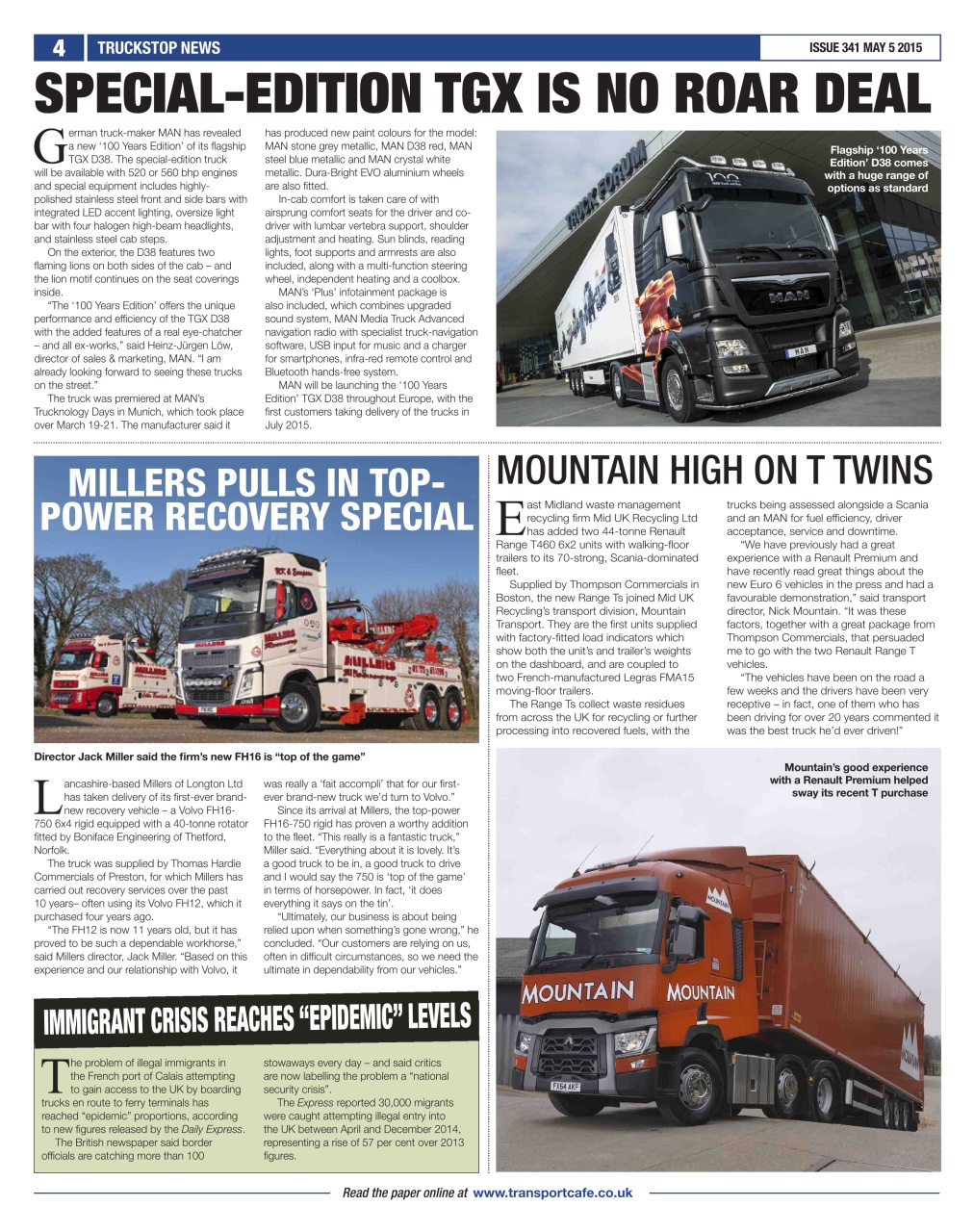 Truckstop News Preview Pages