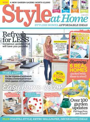 Style at Home issue June 2015