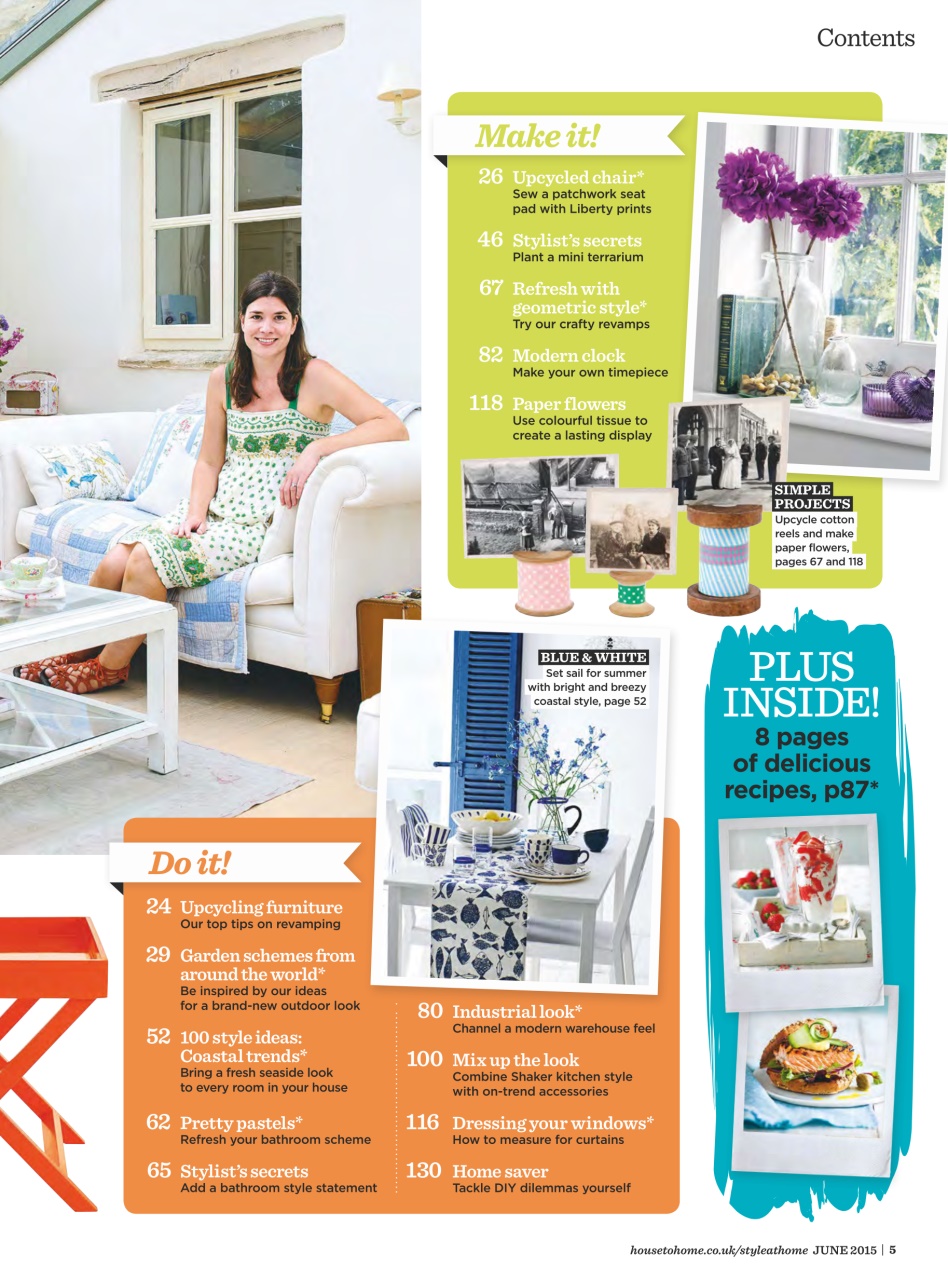 Style at Home Preview Pages