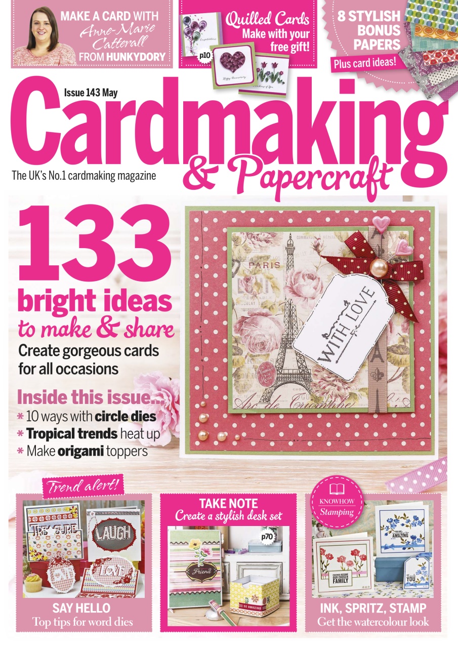 Cardmaking & Papercraft Preview Pages