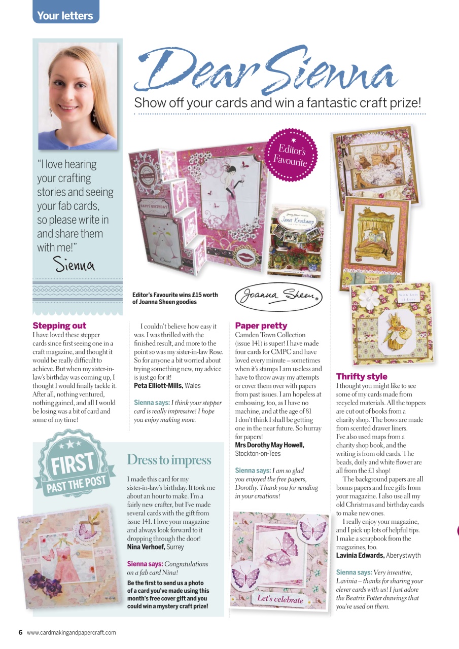 Cardmaking & Papercraft Preview Pages