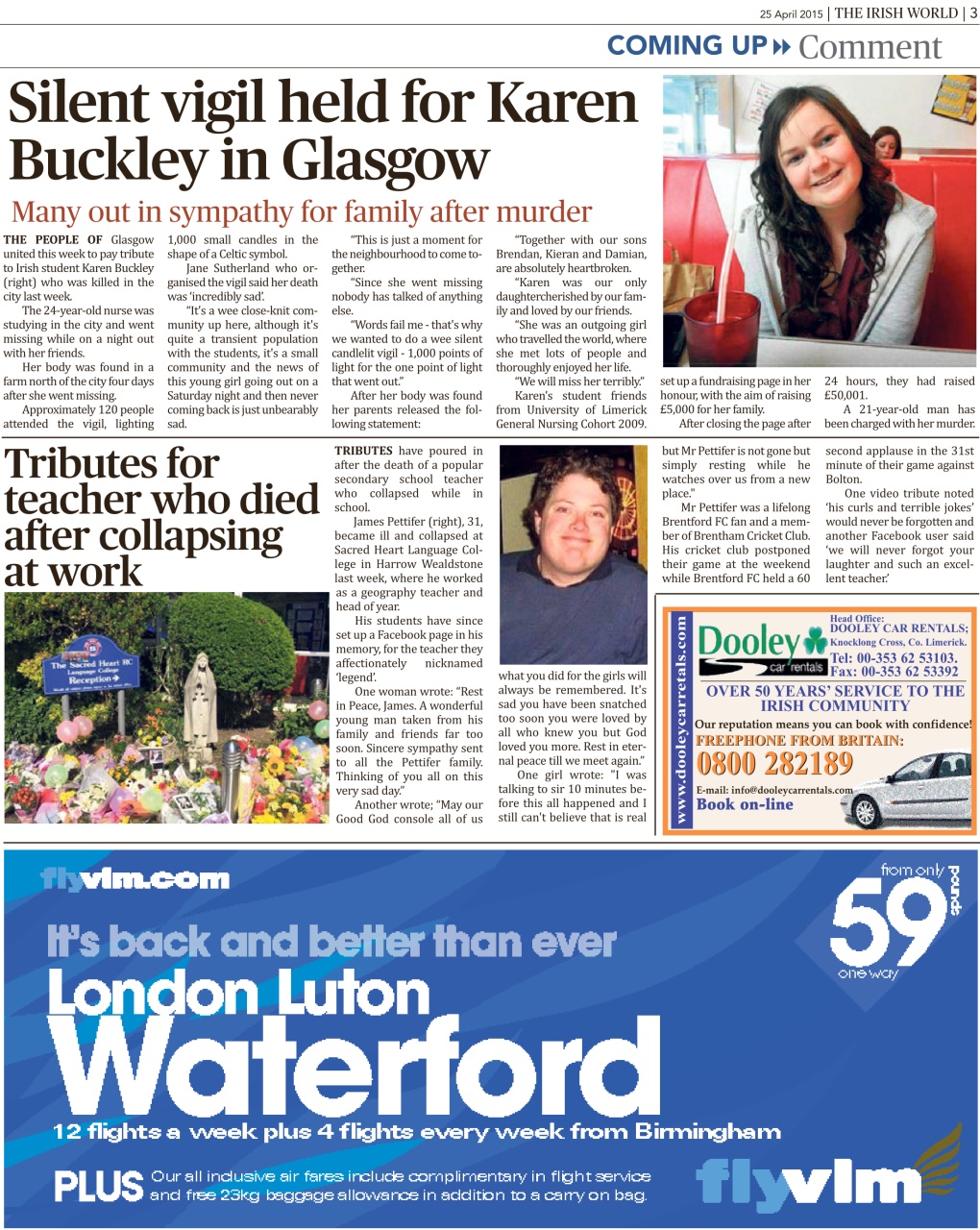 Irish World Preview Pages