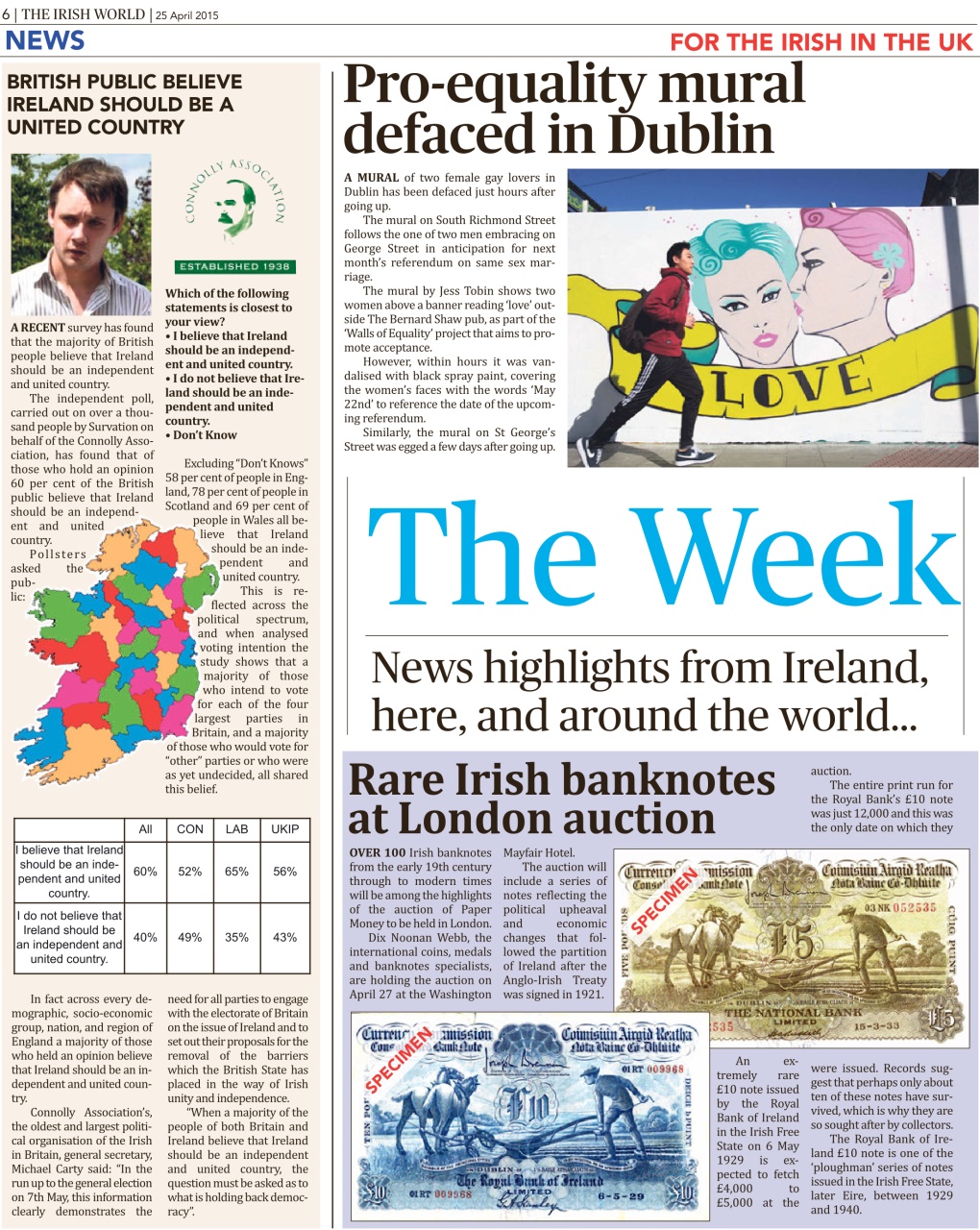 Irish World Preview Pages