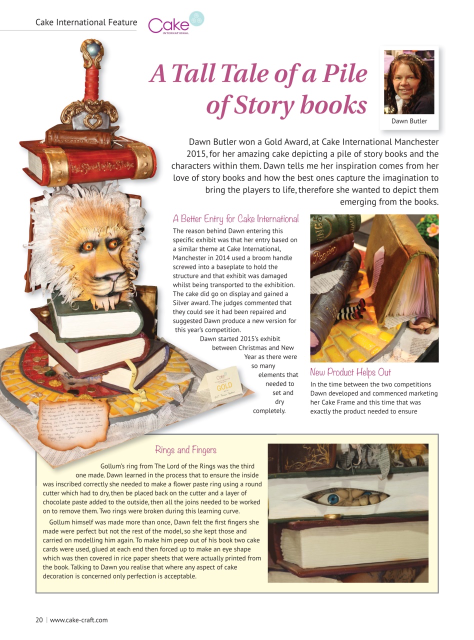 Cake Decoration & Sugarcraft Magazine Preview Pages