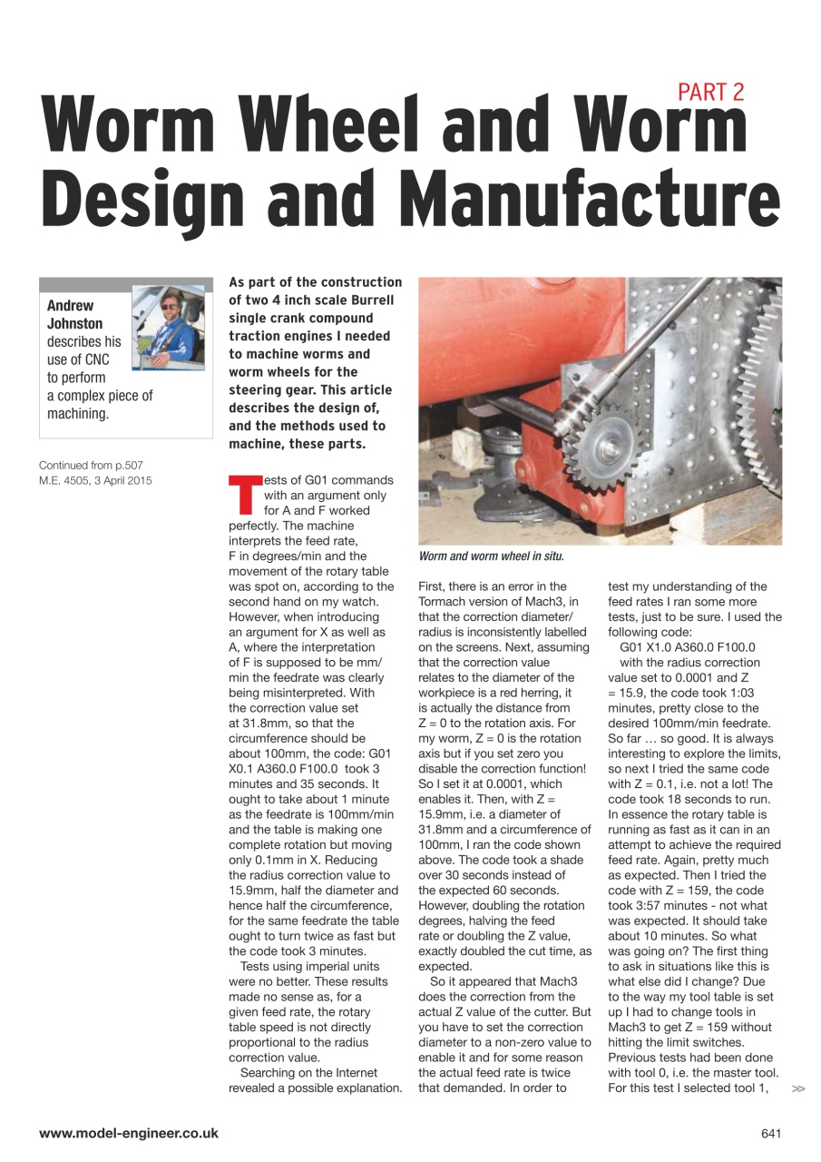 Model Engineer Preview Pages