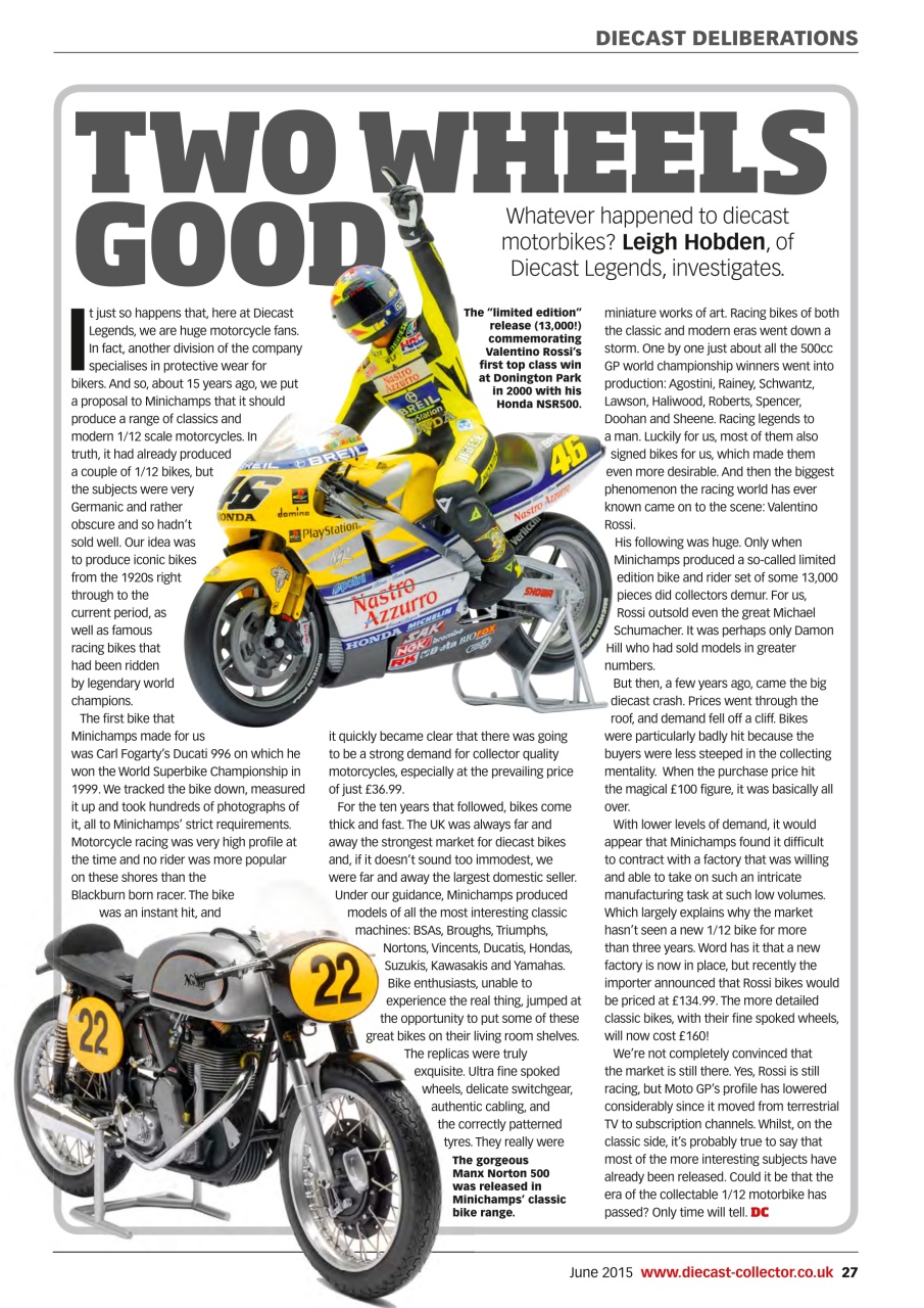 Diecast Collector Preview Pages