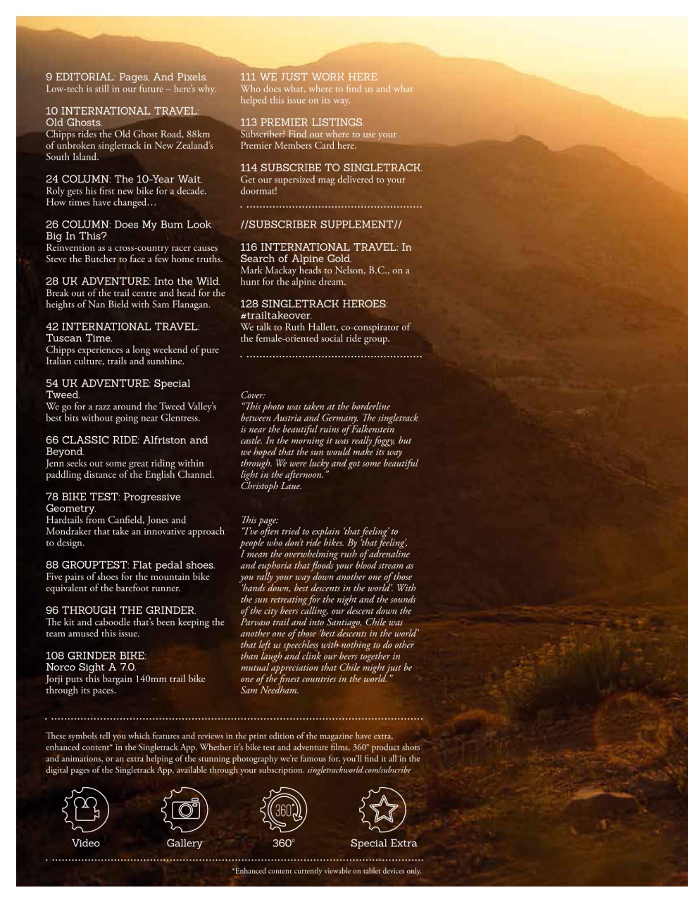 Singletrack Preview Pages