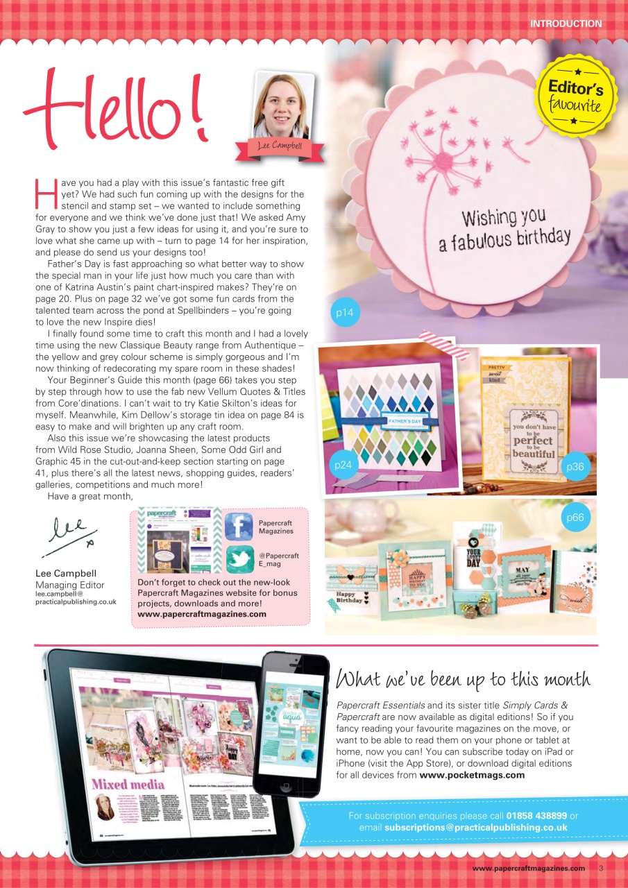 Papercraft Essentials Preview Pages