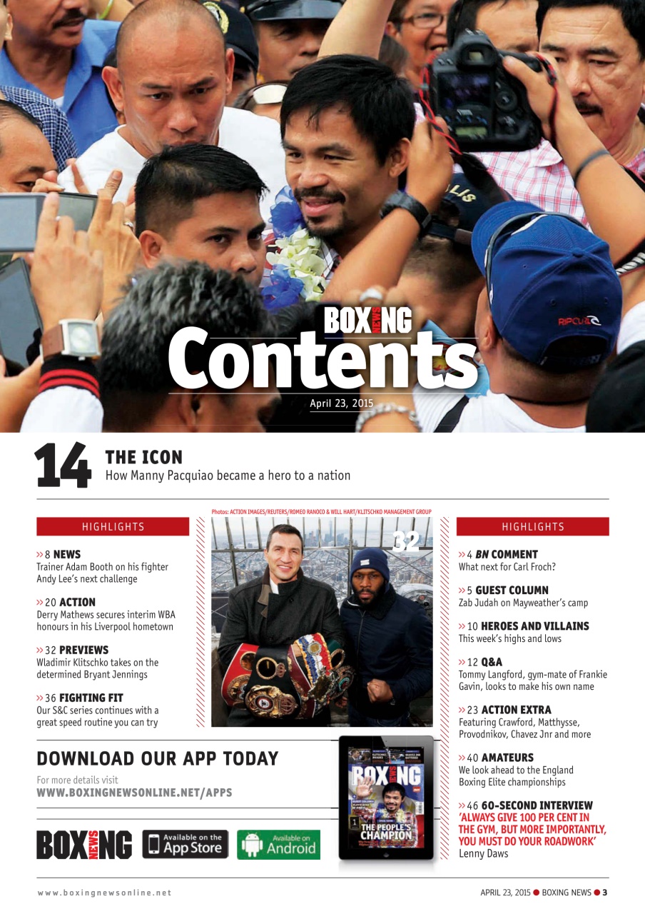 Boxing News Preview Pages