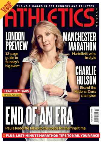 AW – Athletics Weekly Magazine issue 23 April 2015