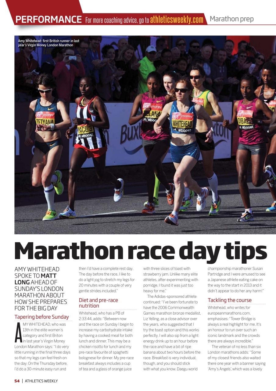 AW – Athletics Weekly Magazine Preview Pages