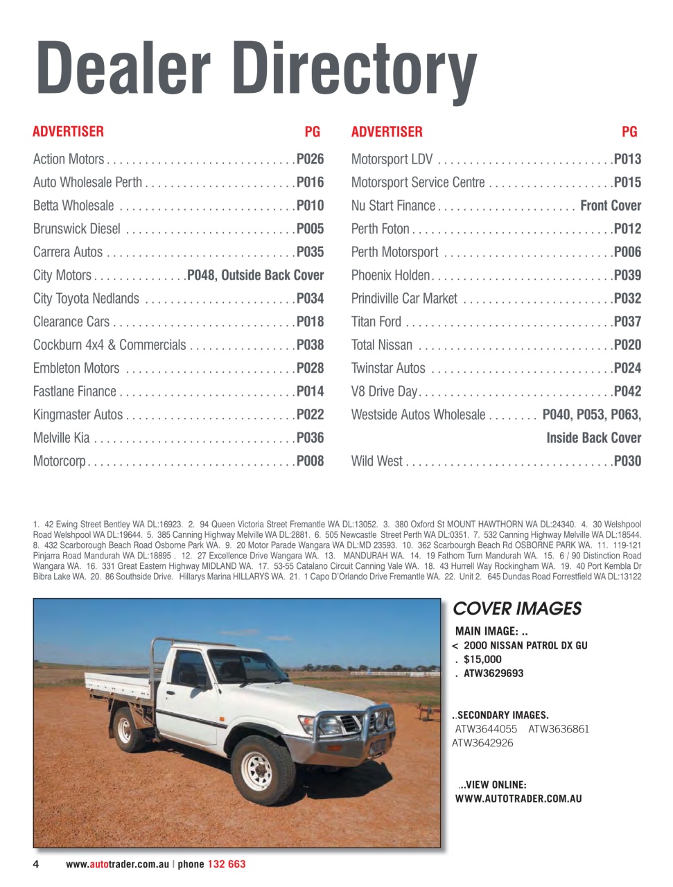 AutoTrader Preview Pages