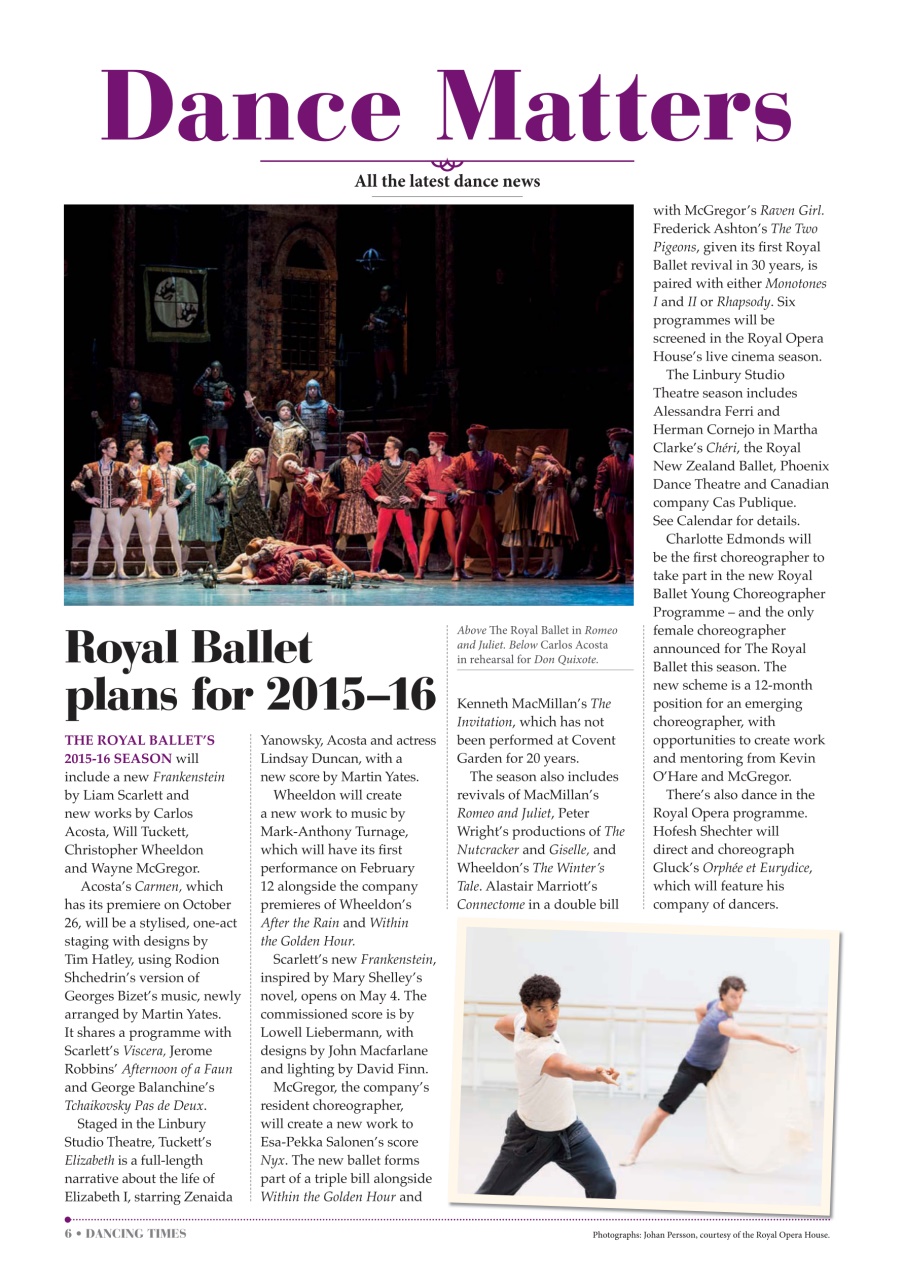 Dancing Times Preview Pages