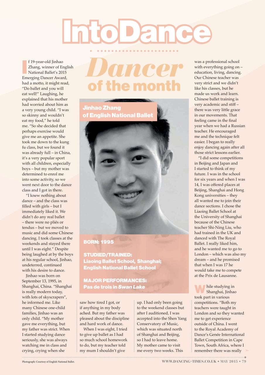 Dancing Times Preview Pages