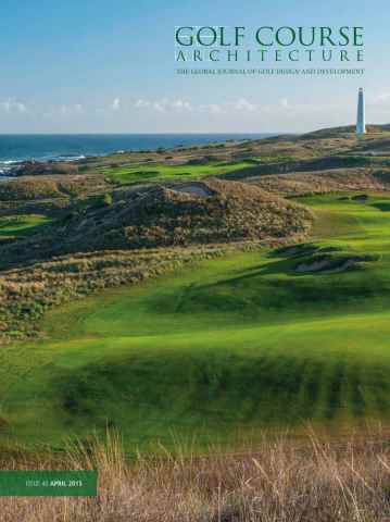 Golf Course Architecture issue April 2015