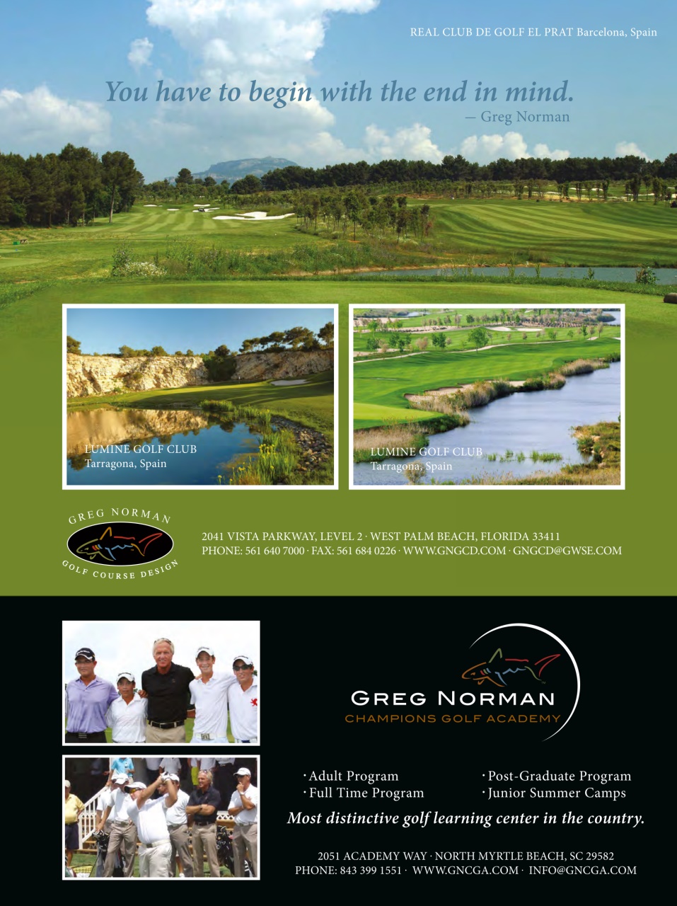 Golf Course Architecture Preview Pages