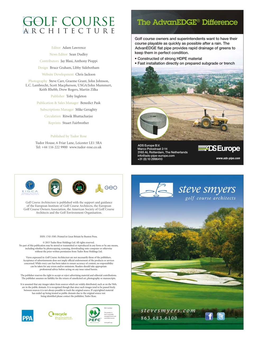Golf Course Architecture Preview Pages