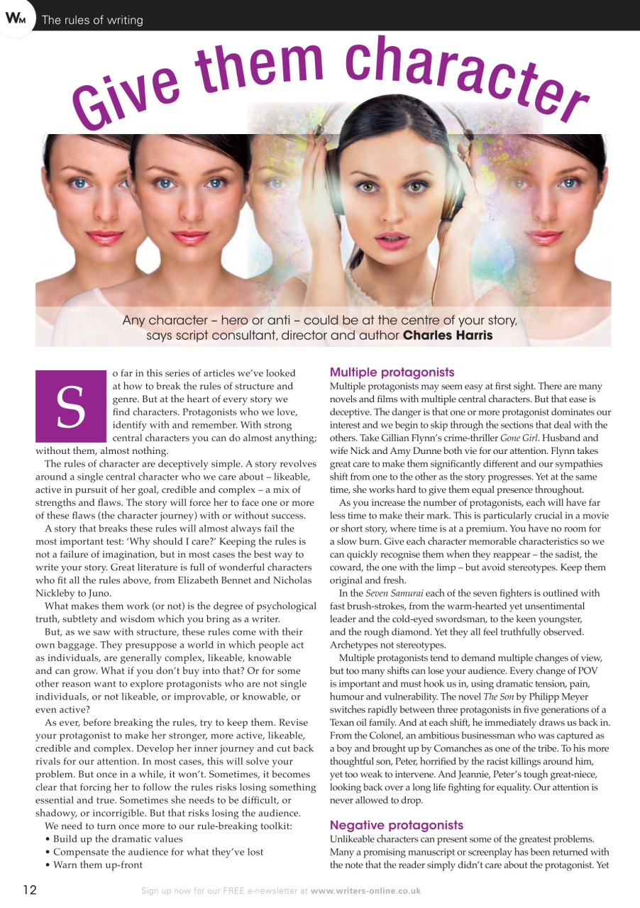 Writing Magazine Preview Pages