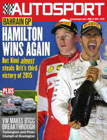 Autosport issue 23rd April 2015