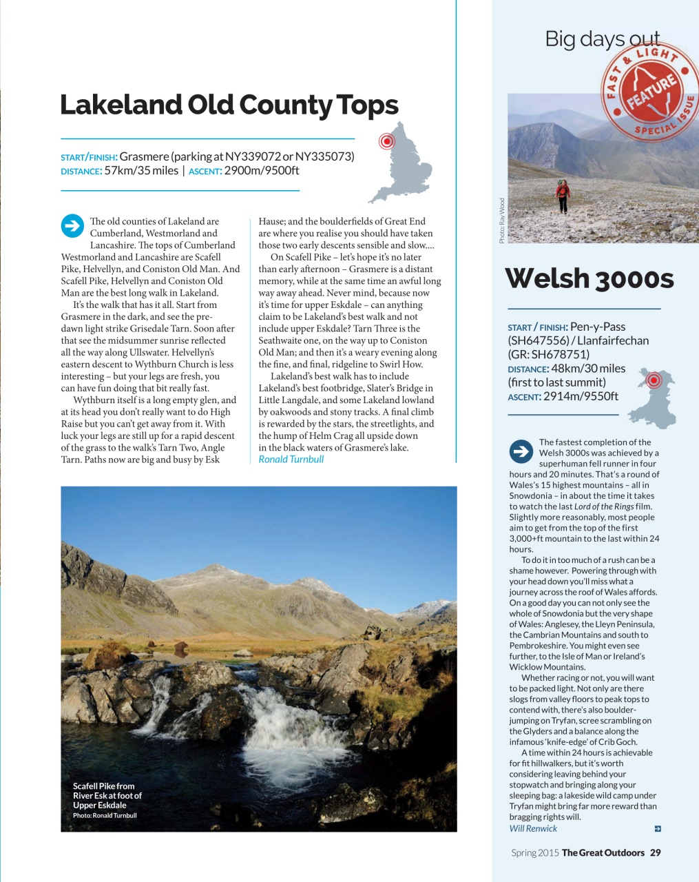 TGO - The Great Outdoors Magazine Preview Pages