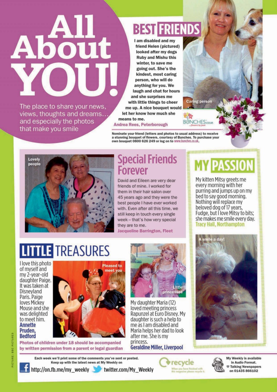 My Weekly Preview Pages