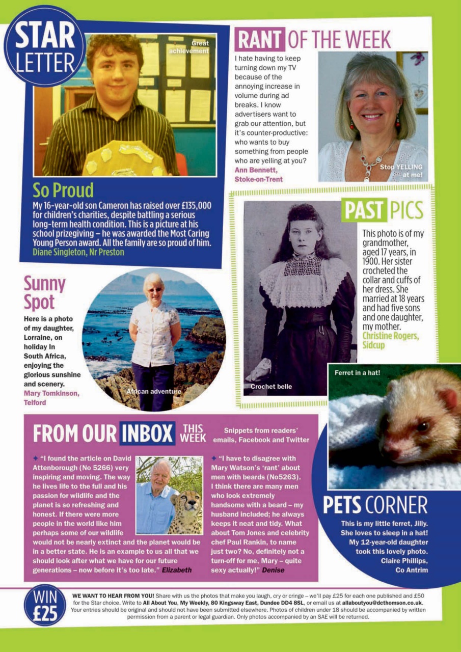 My Weekly Preview Pages