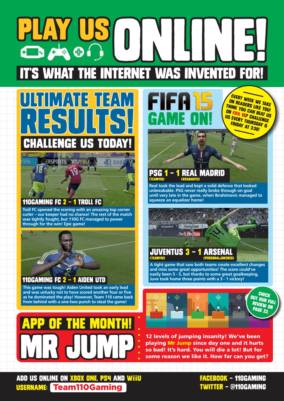 110% Gaming Preview Pages