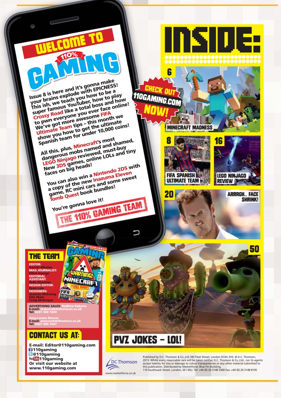 110% Gaming Preview Pages