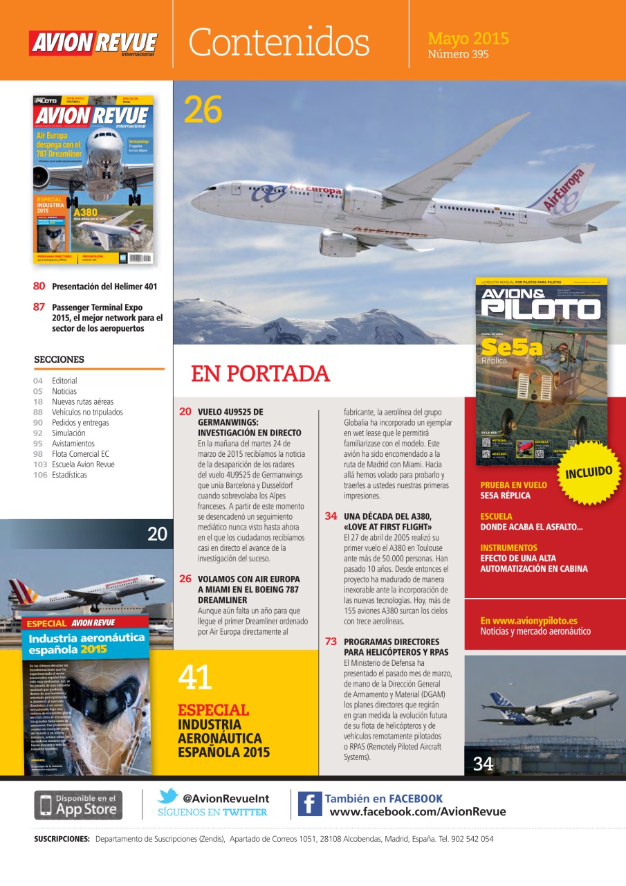 Avion Revue Internacional Preview Pages