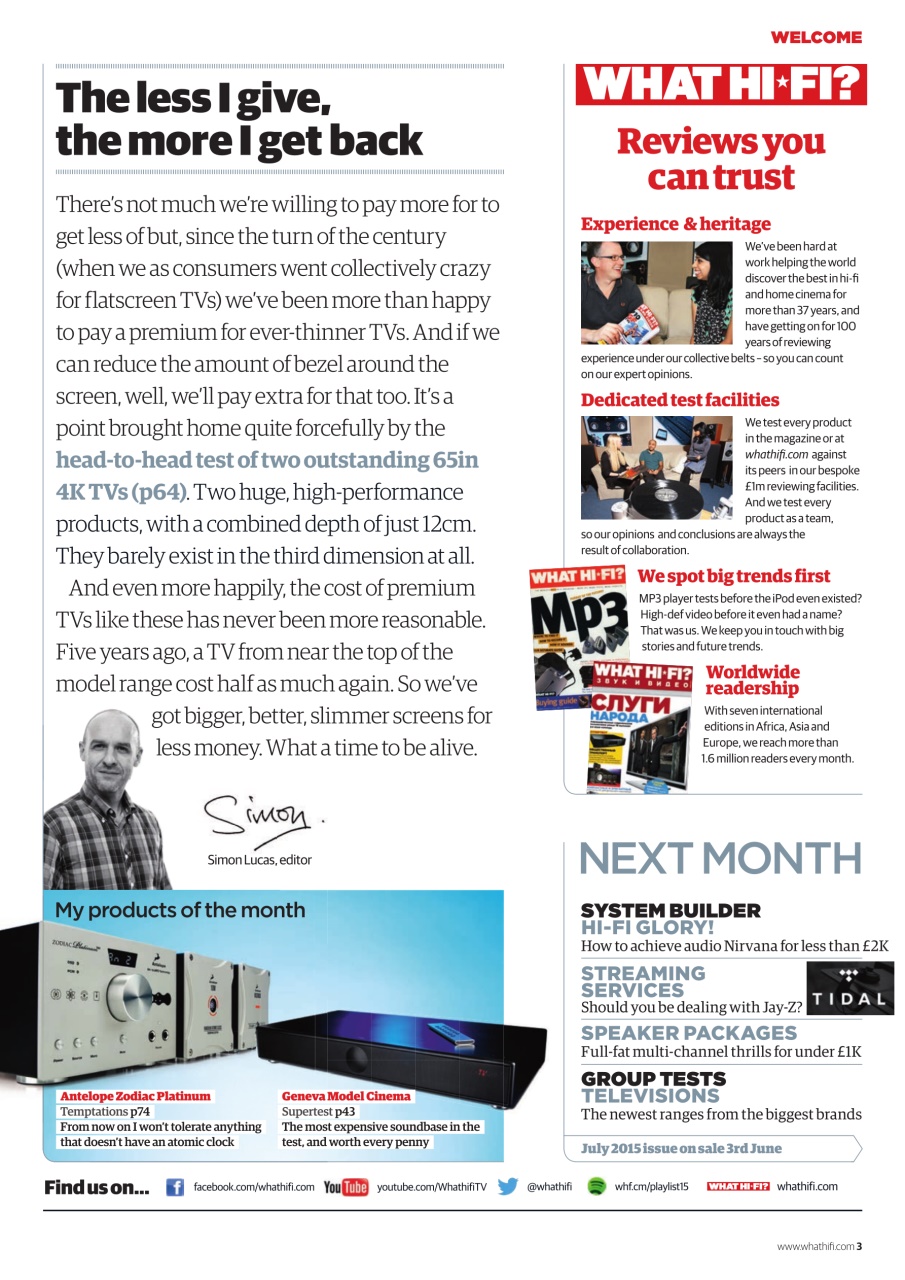 What HiFi Preview Pages